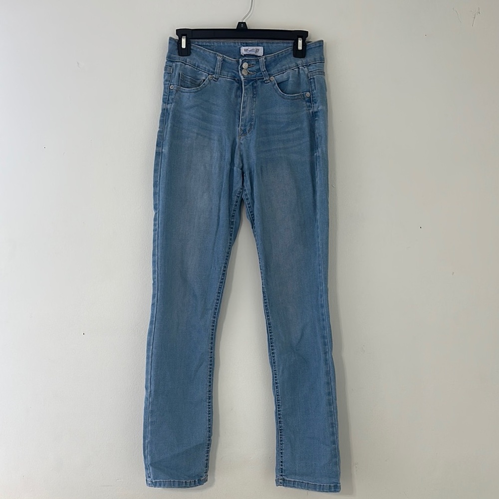 Classic Blue Boot Cut Denim Jeans